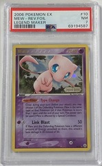 Mew - 10/92 - Holo Rare - Reverse Holo - PSA 7